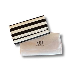 NWT Black and White Wallet by Kut from the Kloth with Dust Cover